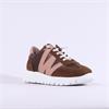 Wonders Odisei Two Tone Bungee Trainer - Brown Metallic